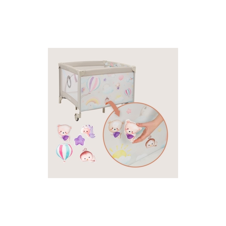 Lionelo - Parque de Atividades MILLE PLUS Cinzento e Bege