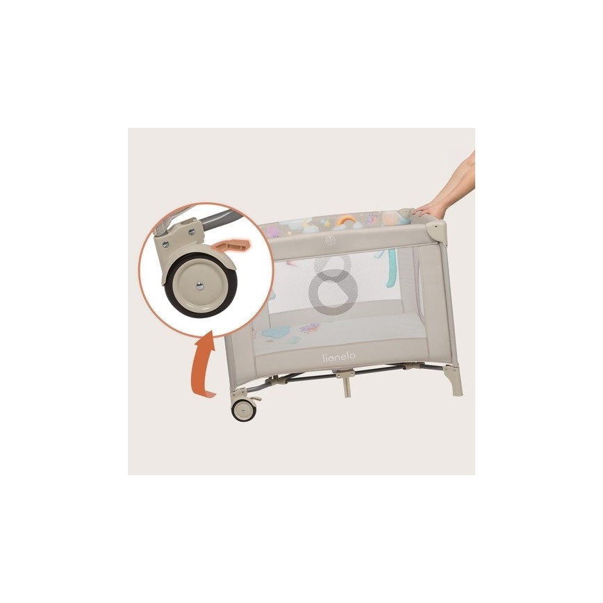 Lionelo - Parque de Atividades MILLE PLUS Cinzento e Bege