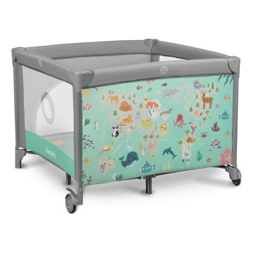 Lionelo - Parque de Brincar MILLE Cinza e Verde