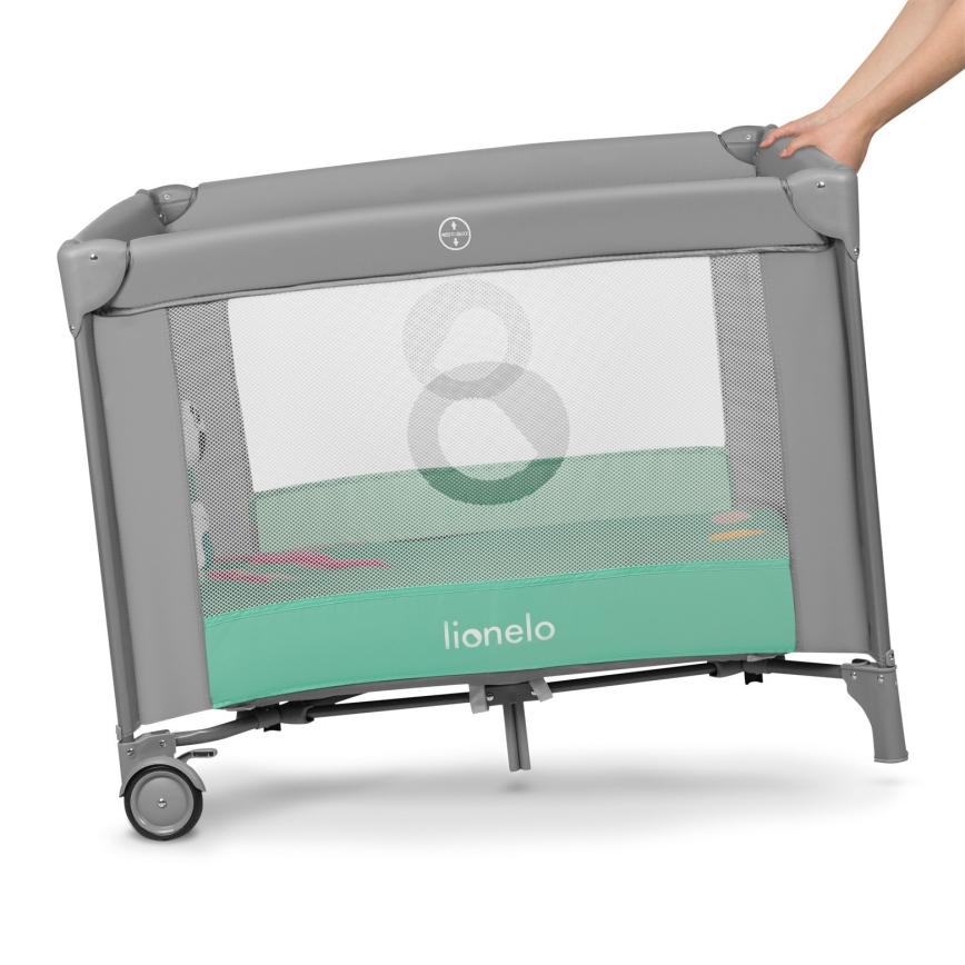 Lionelo - Parque de Brincar MILLE Cinza e Verde