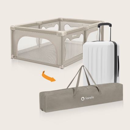 Lionelo - Parque de juegos WILLOW beige