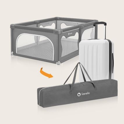 Lionelo - Parque de juegos WILLOW gris