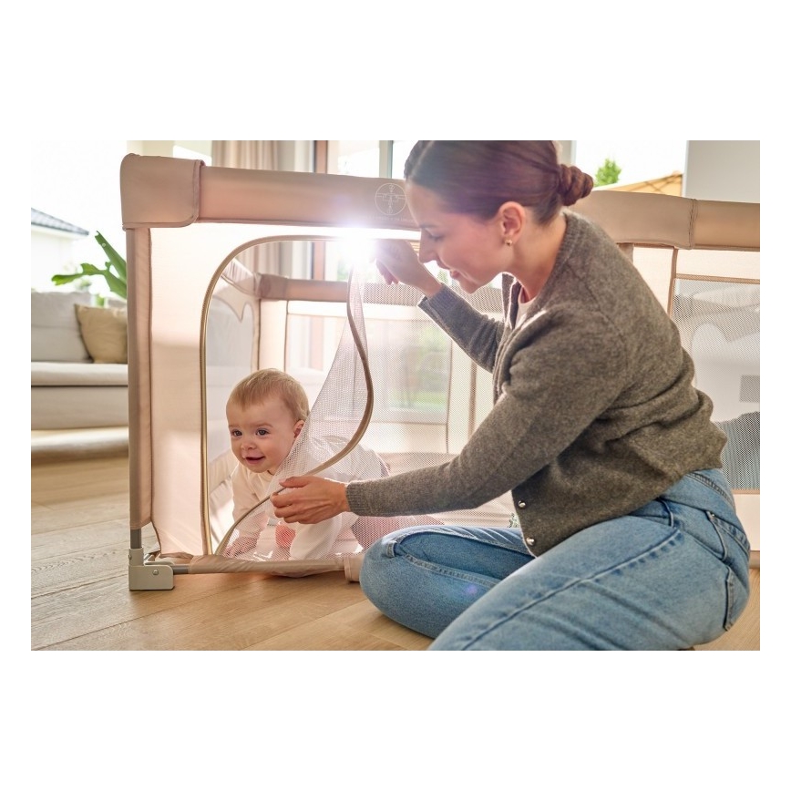 Lionelo - Parque infantil FLORENCE Bege Areia