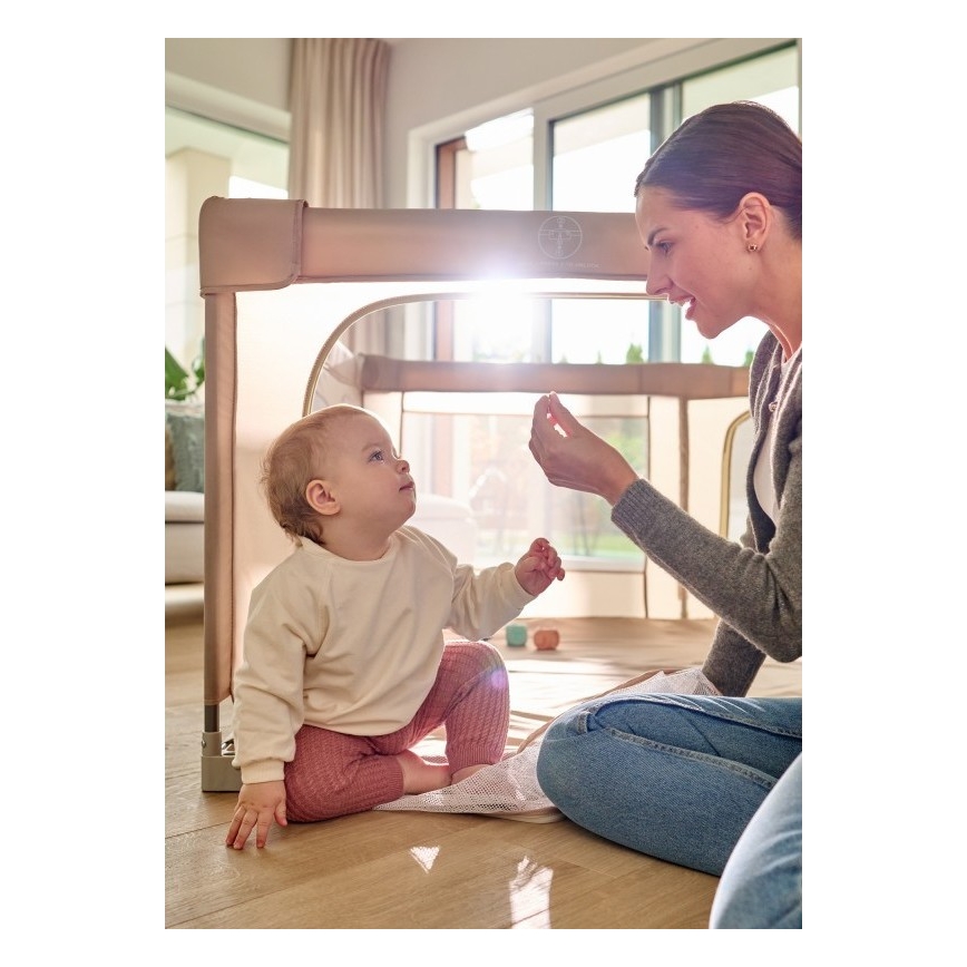 Lionelo - Parque infantil FLORENCE Bege Areia