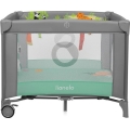 Lionelo - Parque Infantil MILLE PLUS Cinzento e Verde