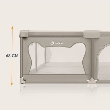 Lionelo - Parque infantil WILLOW XL bege