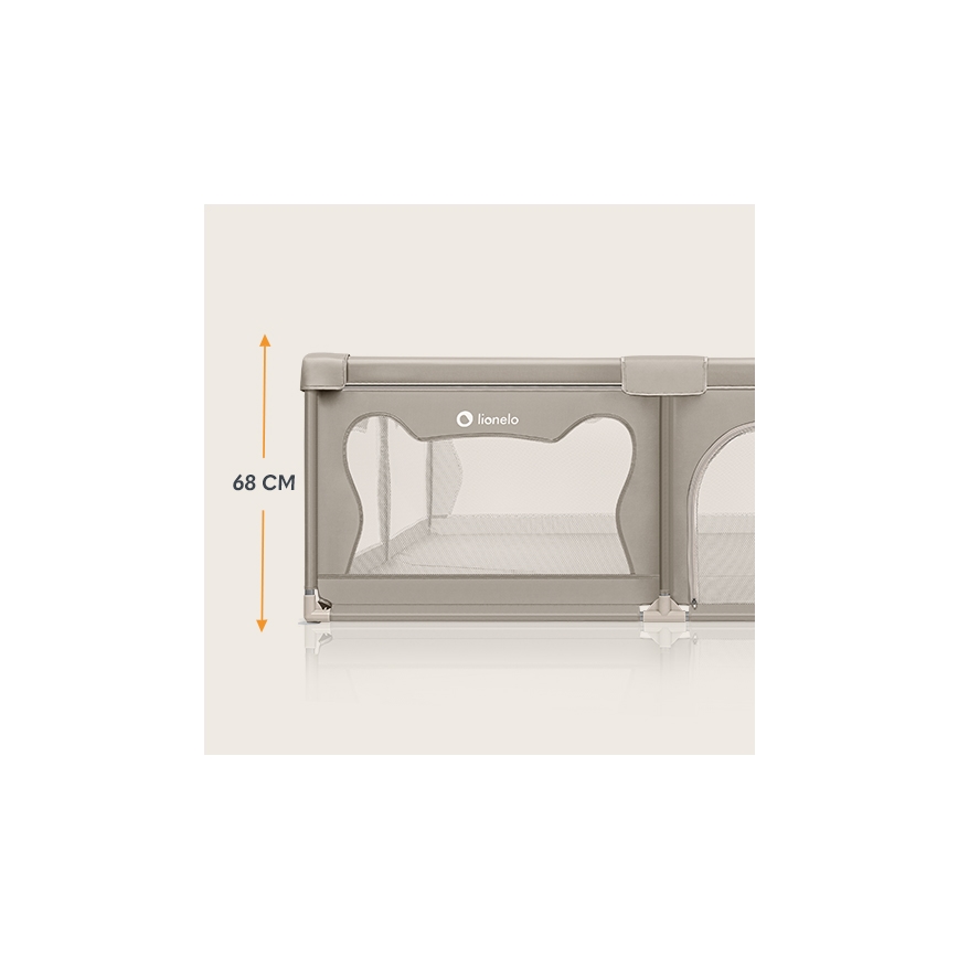 Lionelo - Parque infantil WILLOW XL bege