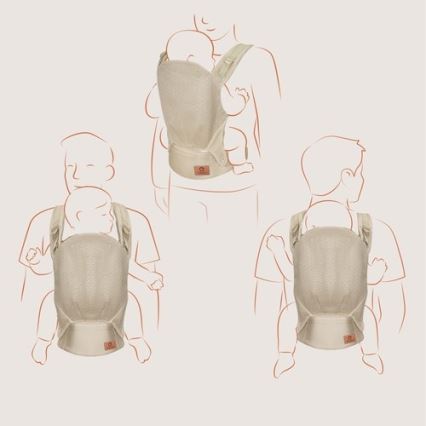 Lionelo - Porta-bebés MARGAREET Air Beige