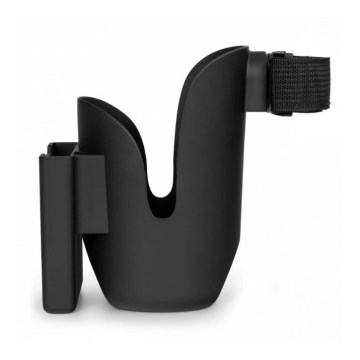 Lionelo - Porta-copos para carrinho de bebé OVE Black Onyx