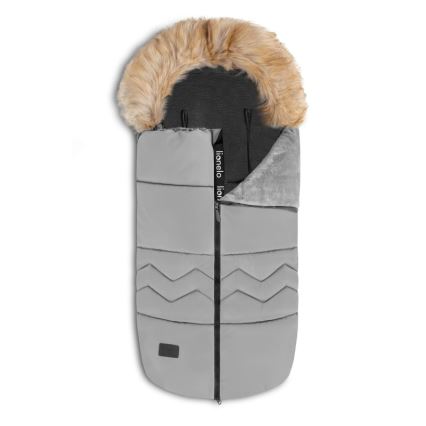 Lionelo - Saco para carrinho de bebé FRODE Cinzento-pomba