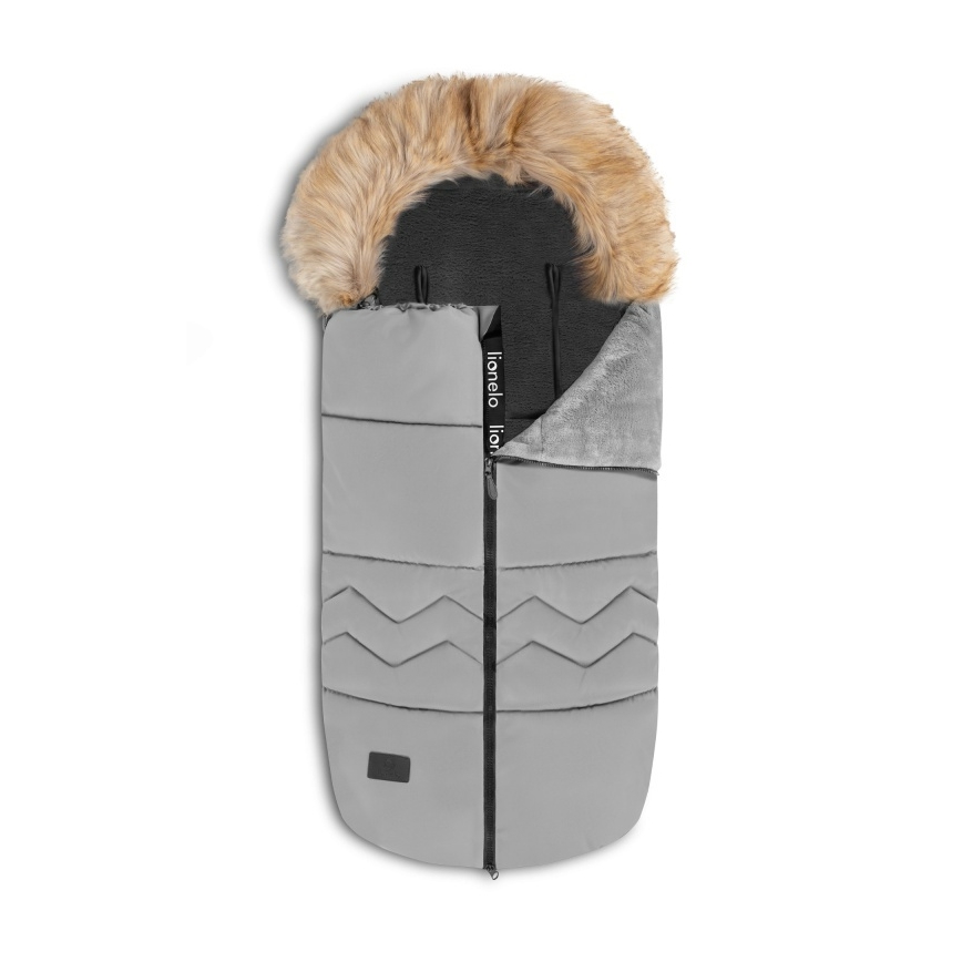 Lionelo - Saco para carrinho de bebé FRODE Cinzento-pomba