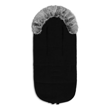 Lionelo - Saco para carrinho de bebé FRODE Preto Carbono