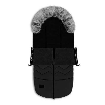 Lionelo - Saco para carrinho infantil FRODE Black Carbon