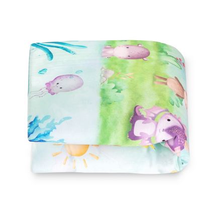 Lionelo - Tapete de atividades para bebé ANIKA Natural