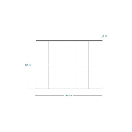 Lionelo - Tapete de criança para brincar ROBBY