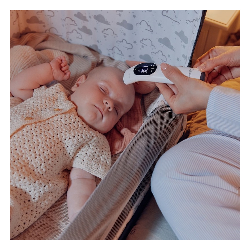 Lionelo - Termómetro infravermelho FEVERSCAN 2xAAA