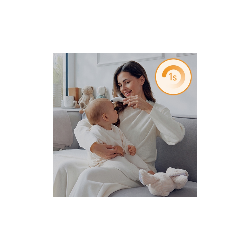 Lionelo - Termómetro infravermelho FEVERSCAN 2xAAA