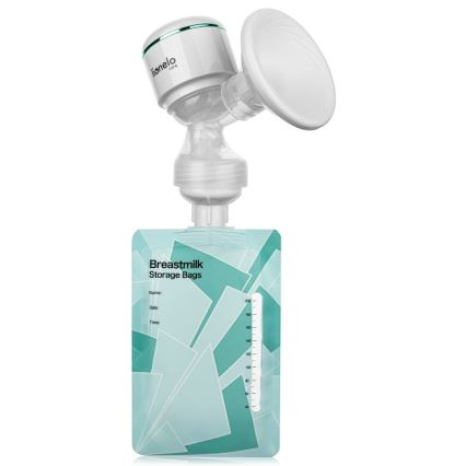 Lionelo - Bomba elétrica recarregável para extração de leite materno FIDI PLUS 5V 1200 mAh 180 ml