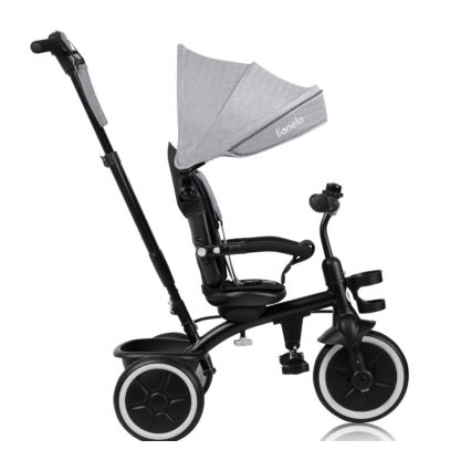 Lionelo - Triciclo infantil BERRY Pedra Cinzenta
