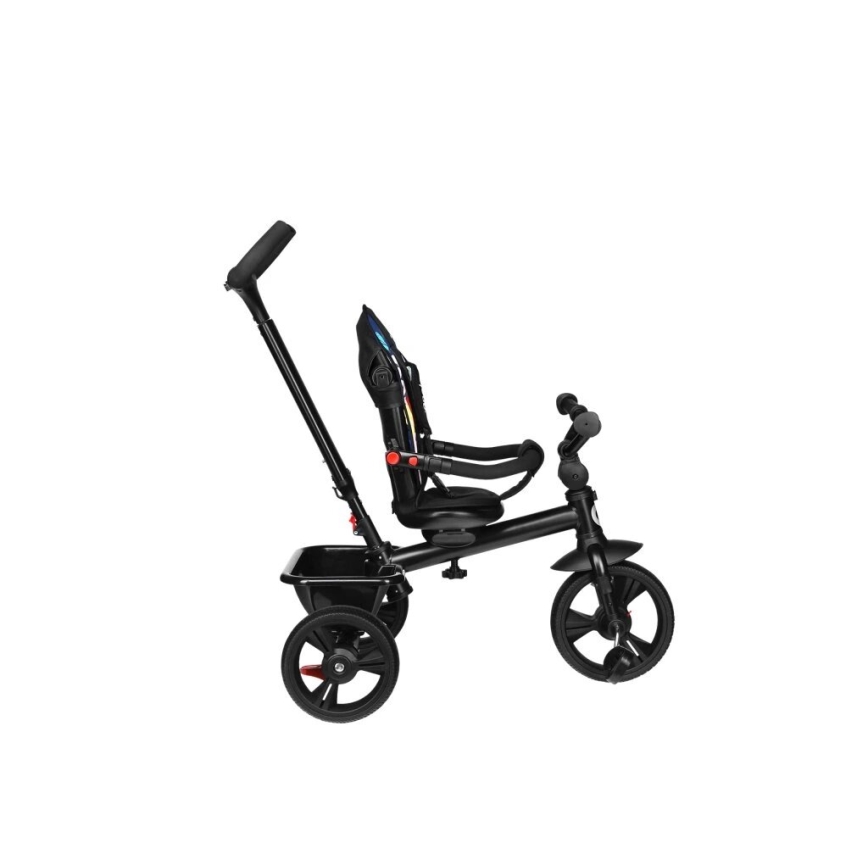 Lionelo - Triciclo infantil HAARI preto/multicolor