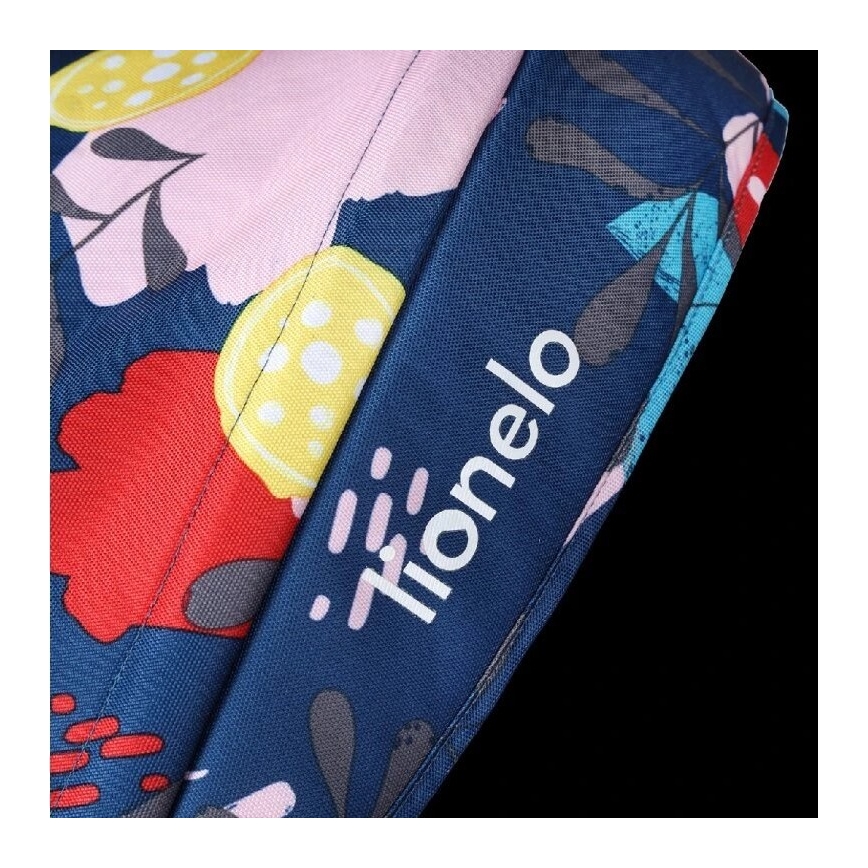 Lionelo - Triciclo infantil HAARI preto/multicolor