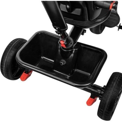 Lionelo - Triciclo infantil HAARI preto/multicolor