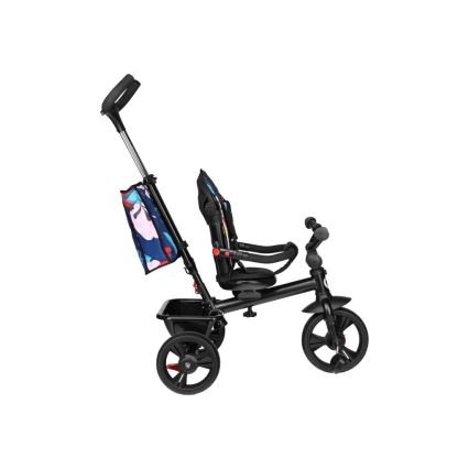 Lionelo - Triciclo infantil HAARI preto/multicolorido