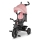 Lionelo - Triciclo infantil HAARI rosa/cinza