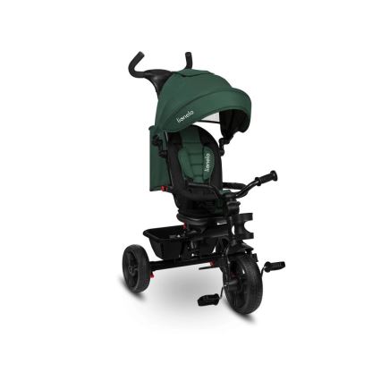 Lionelo - Triciclo infantil HAARI verde/preto