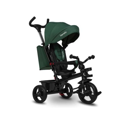 Lionelo - Triciclo infantil HAARI verde/preto