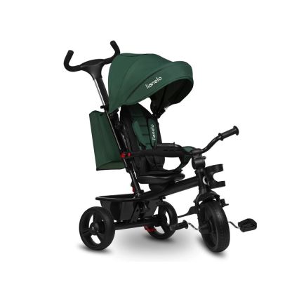 Lionelo - Triciclo infantil HAARI verde/preto