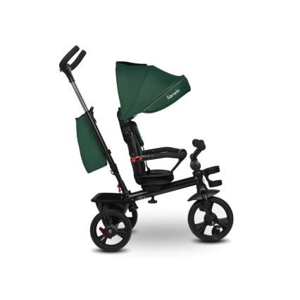 Lionelo - Triciclo infantil HAARI verde/preto