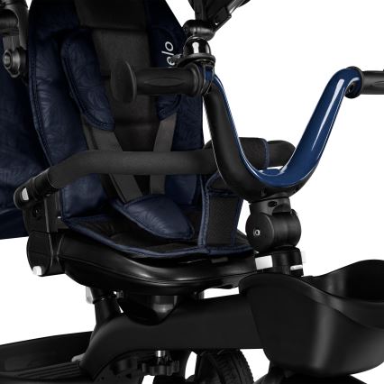 Lionelo - Triciclo infantil KORI Azul Marinho