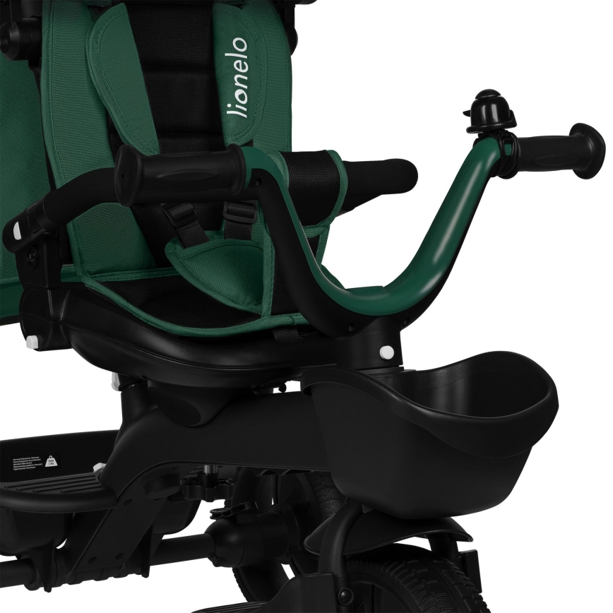 Lionelo - Triciclo infantil KORI Green Emerald
