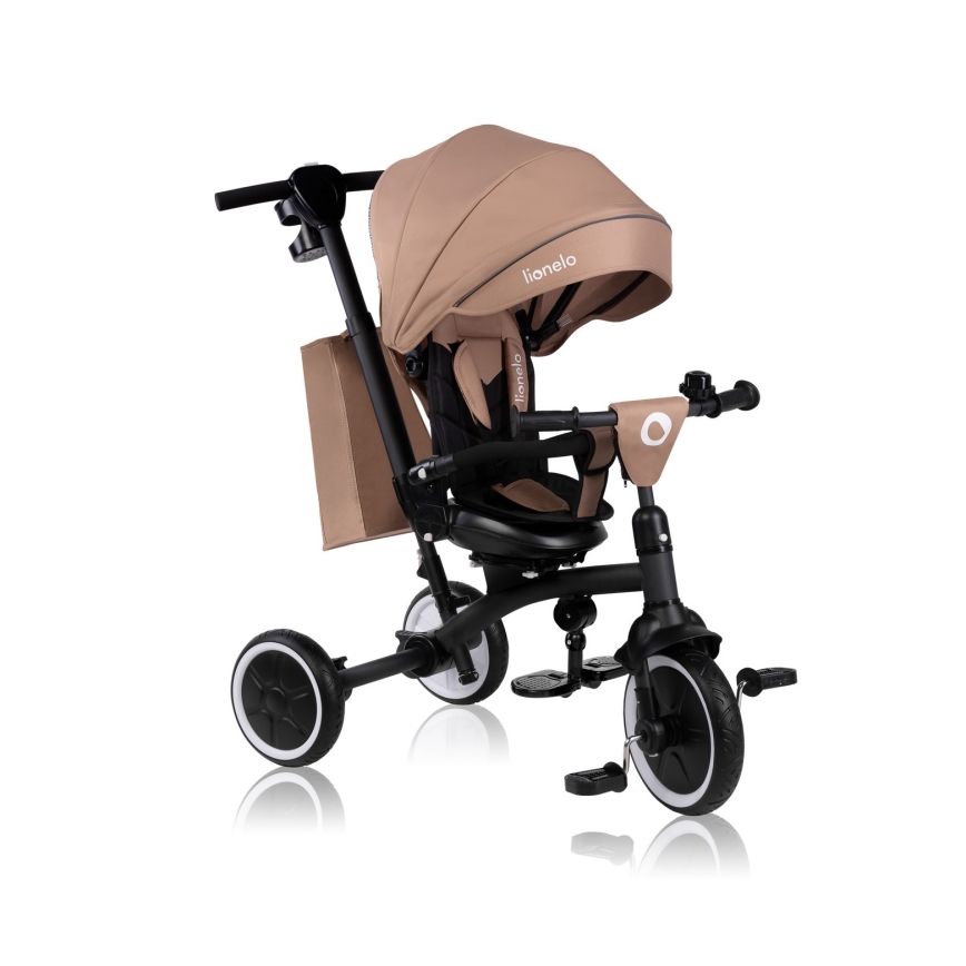 Lionelo - Triciclo infantil TRIS PLUS Bege Areia