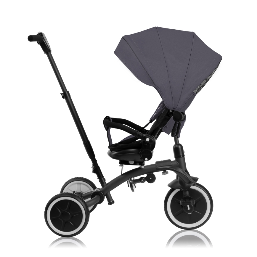 Lionelo - Triciclo infantil TRIS PLUS Grey Stone