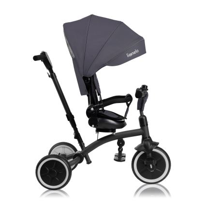 Lionelo - Triciclo infantil TRIS PLUS Grey Stone