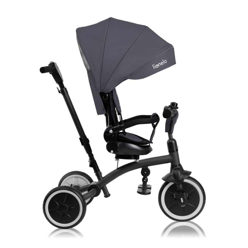 Lionelo - Triciclo infantil TRIS PLUS Grey Stone