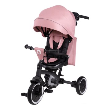 Lionelo - Triciclo infantil TRIS PLUS Pink Rose