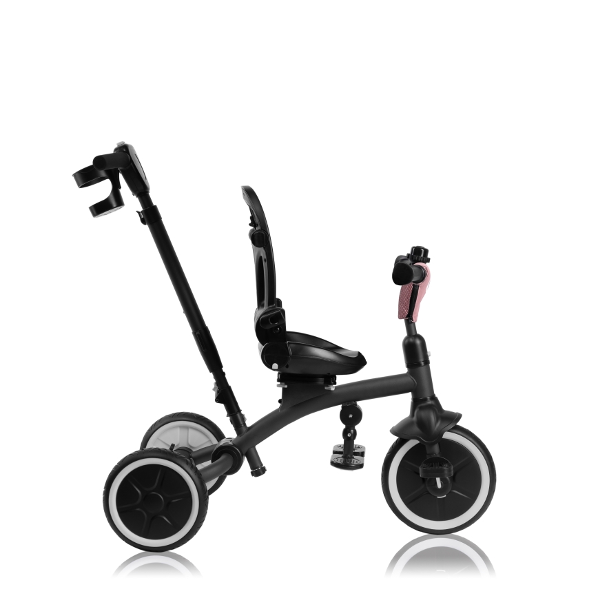 Lionelo - Triciclo infantil TRIS PLUS Pink Rose