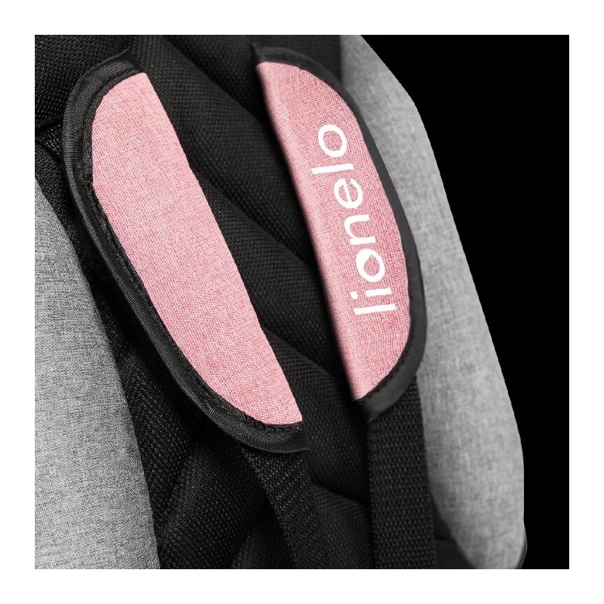 Lionelo - Triciclo infantil TRIS rosa/cinzento