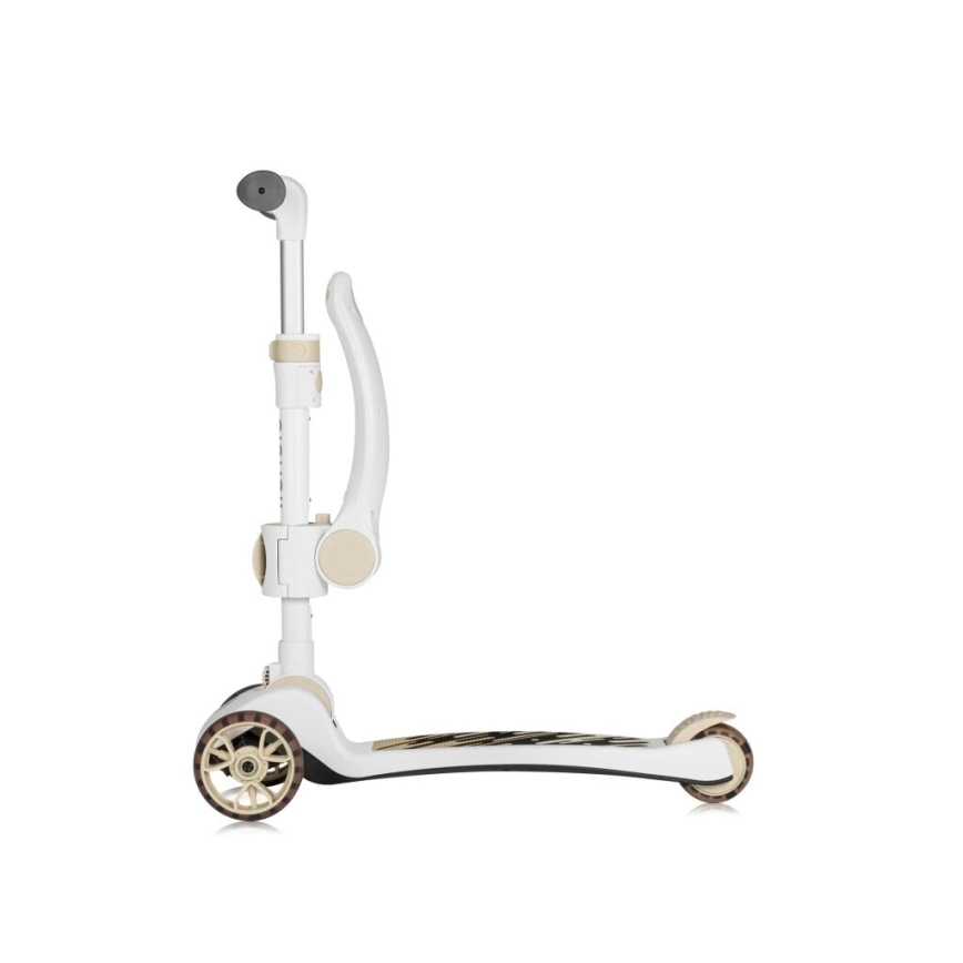 Lionelo - Trotinete infantil 2 em 1 FRANKY branco/bege