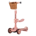 Lionelo - Trotinete infantil 2 em 1 FRANKY rosa