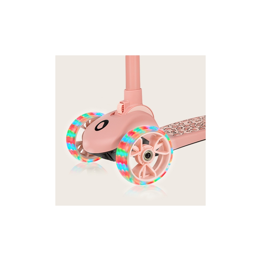 Lionelo - Trotinete infantil 2 em 1 FRANKY rosa