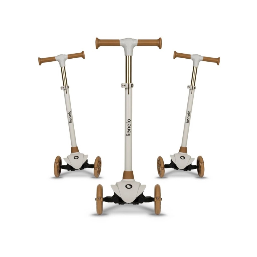 Lionelo - Trotinete infantil JESSY 3xAA bege