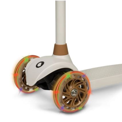 Lionelo - Trotinete infantil JESSY 3xAA bege