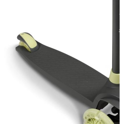 Lionelo - Trotinete infantil JESSY 3xAA cinzento/verde