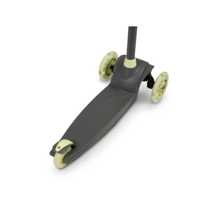 Lionelo - Trotinete infantil JESSY 3xAA cinzento/verde