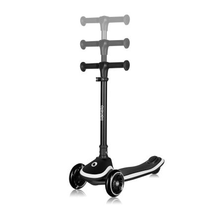 Lionelo - Trotinete infantil MEY 3xAAA Preto Ônix