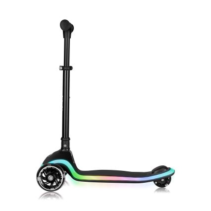 Lionelo - Trotinete infantil MEY 3xAAA Preto Ônix